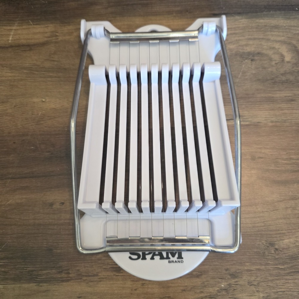 Spam Brand Slicer White Meat Cheese Eggs Kitchen Tool Gadget 8.5" x 5"